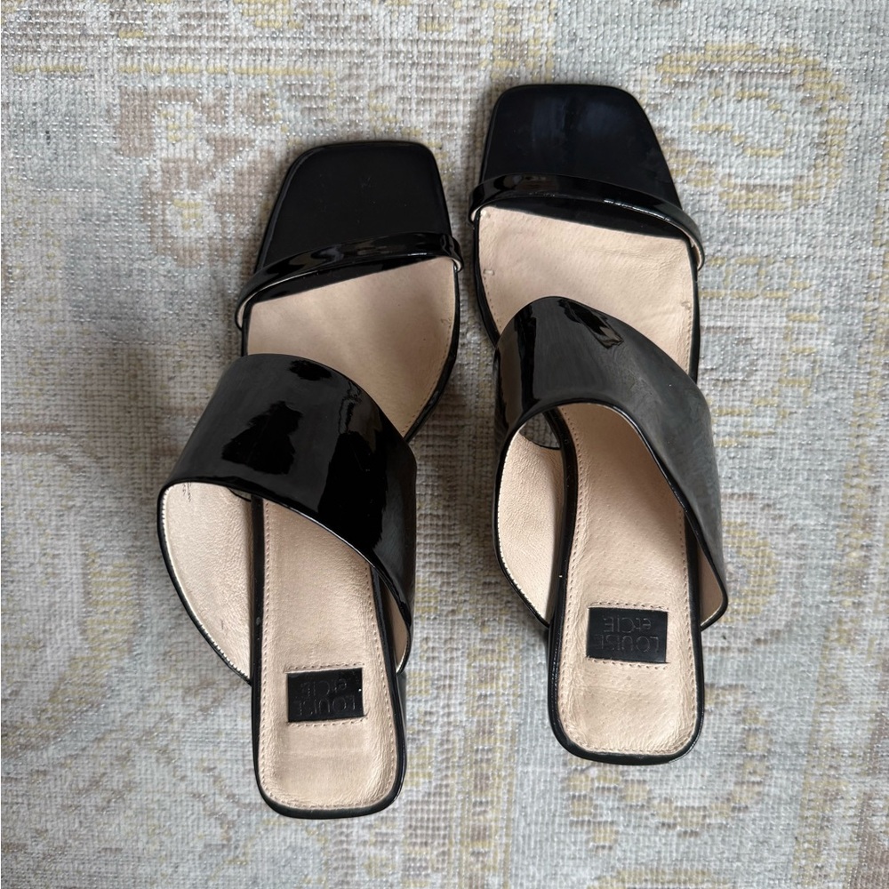 Black Women's Slide Sandals